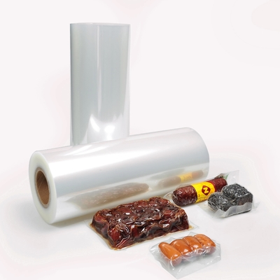 Lembaran Plastik Thermoforming Roll PA EVOH PE Sealing Film Untuk Daging Unggas Daging Babi Daging Sapi