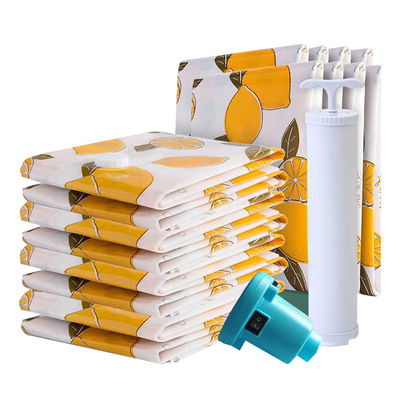 PAPE Home Flat Vacuum Suction Storage Bags Transparan