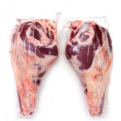 EVA PE PVDC PE 10x16 Inch 50um Tebal Plastik Shrink Bag Untuk Kemasan Daging Ayam Unggas