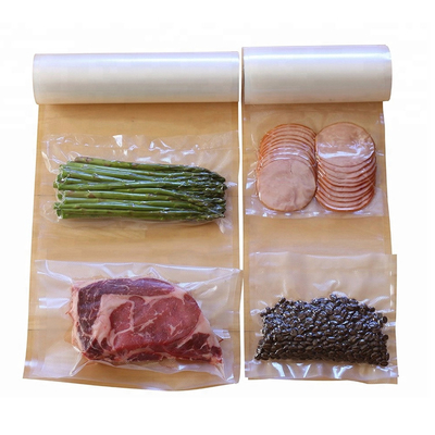 5mil Flat Food Vacuum Sealer Bags 6x10 Inci 15,2 X 25,4 Cm Untuk Pengawetan Makanan