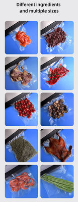 5mil Kantong Penyegel Vakum Makanan Datar 6x10 Inci