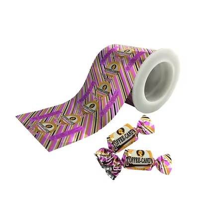 Custom Print Plastic Foil Laminated Heat Sealable Flexible Roll Stock Film Untuk Makanan