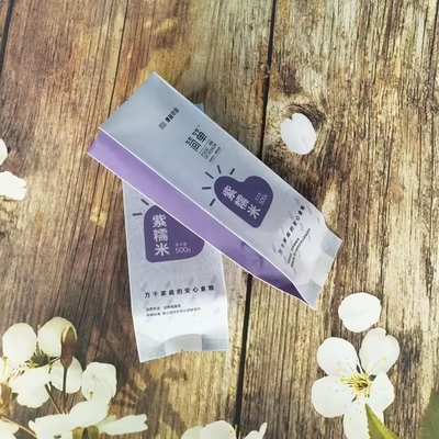 Kantong Kemasan Makanan Plastik Transparan Dengan Kantong Segel Balik Kemasan Makanan Beras