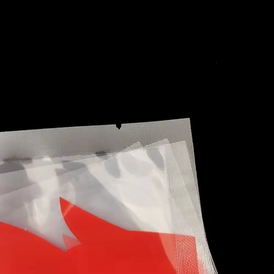 Custom Printed Three Side Seal Bag Nylon Frozen Food Saver Plastic Vacuum Seal Bag Untuk Makanan Daging