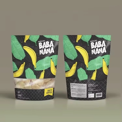 Grosir Logo Custom Plastik Snack Mangga Bungkus Buah Kering berdiri kantong kemasan makanan kering