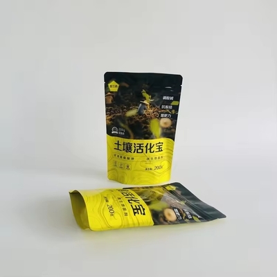 Custom Printed Food Grade Bright Zipper Moisture Proof Self-Standing Candy Zipper Packaging Kantong Plastik