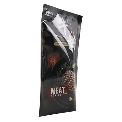 Custom Logo Standing Aluminium Foil Plastik Kemasan Makanan Kantong Dengan Zipper Kafe Kacang Mylar Bags
