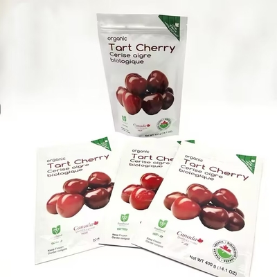 Kemasan Zipper Proof Stand Up Bags Mylar Flav Cherry Rings Beras Asam Strawberry Pisang Sabuk Tas