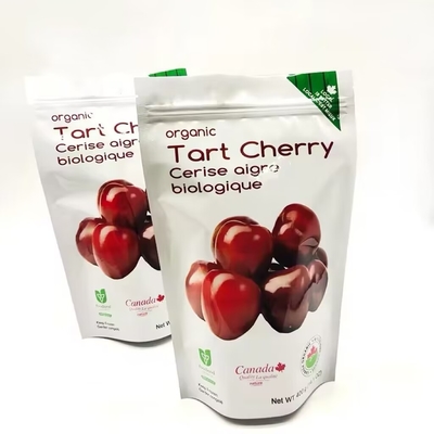 Kemasan Zipper Proof Stand Up Bags Mylar Flav Cherry Rings Beras Asam Strawberry Pisang Sabuk Tas