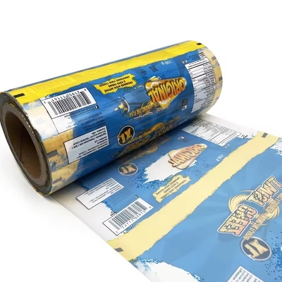 Percetakan khusus bahan makanan Plastik Film Roll Mesin pengemasan otomatis Parfum Keju Serbuk Makanan EVOH PE Material Tran