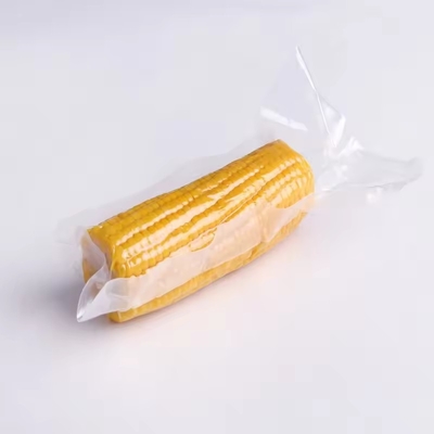Home Storage Kantong vakum makanan plastik nilon transparan untuk kemasan buah jagung manis