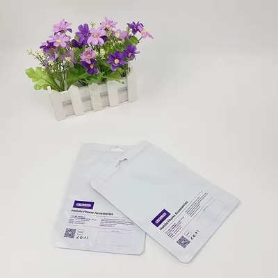 Kualitas tinggi Custom Waterproof Mylar Ziplock Bags Mini Tiga Sisi Seal Plastik Packaging Bag Aluminium Foil Bag