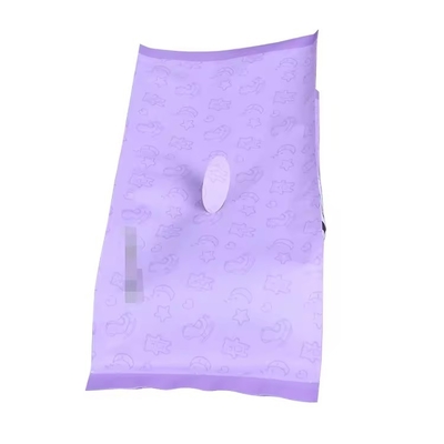 Custom Logo Side Gusset Plastik Flat Skincare Wet Wipes Packaging Film Bag Untuk Baby Wet Tissue Packaging Bag