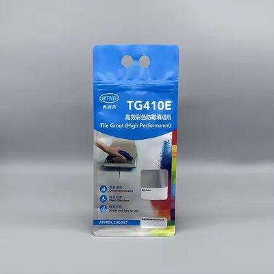 Flat Bottom Zipper Aluminium Foil Side Gusset Plastic Bag Untuk Detergent Powder Chemical Packaging Bags