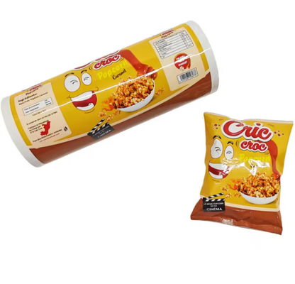Plastik Printed Packaging Sachet Hot Lamination Food Snack Bag BOPP PET Aluminium CPP PE Potato Chip Segel Film Roll