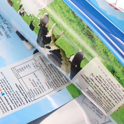 Fleksibel Laminasi Aluminium Plastik Film Roll Food Packaging Untuk Susu Rempah-rempah Powder Packing Teh Gula Sealing Film