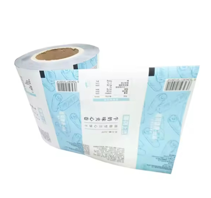 Bahan makanan Fleksibel Pengemasan Film Rolls Custom Cetak Kelembaban Resistant Packaging Rolls Plastic Laminating Film