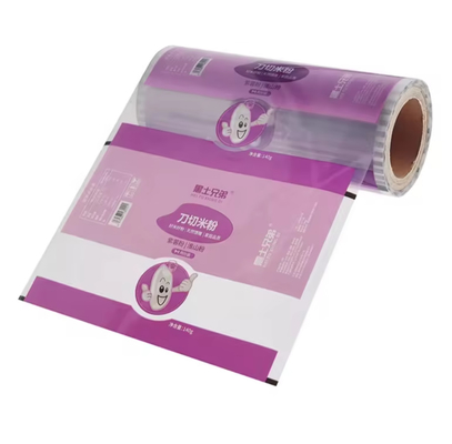 Kualitas tinggi bahan makanan transparan Plastik Film Roll Untuk Pengemasan Percetakan kustom Pengemasan LDPE/OPP/PE Wrapping Roll Film