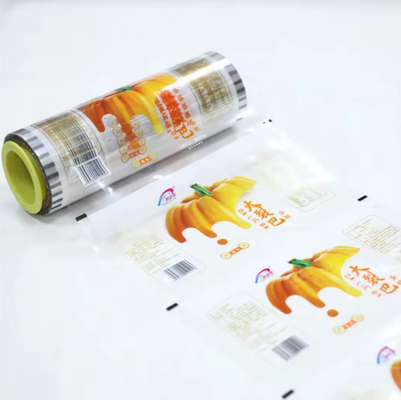 Kualitas tinggi bahan makanan transparan Plastik Film Roll Untuk Pengemasan Percetakan kustom Pengemasan LDPE/OPP/PE Wrapping Roll Film