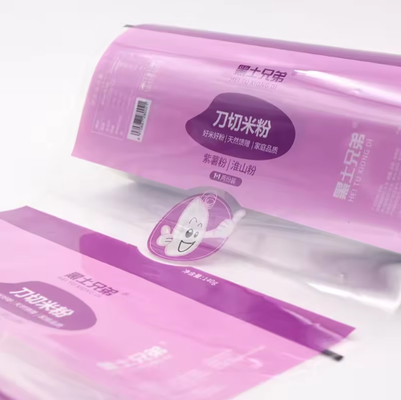 Kualitas tinggi bahan makanan transparan Plastik Film Roll Untuk Pengemasan Percetakan kustom Pengemasan LDPE/OPP/PE Wrapping Roll Film
