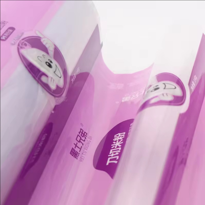Kualitas tinggi bahan makanan transparan Plastik Film Roll Untuk Pengemasan Percetakan kustom Pengemasan LDPE/OPP/PE Wrapping Roll Film