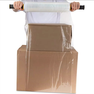 Palet Packing Shrink Wrap Plastik LLDPE Wrapping Film Stretch Roll