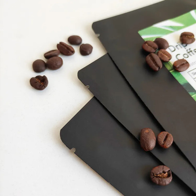 Digitally Printed 3 Side Sealed Flat Bag Bag For Drip Coffee Filter Packaging Hanging Ear Coffee Bag