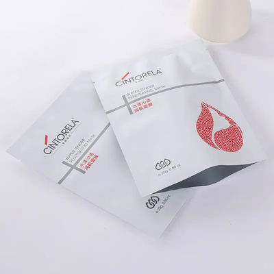 Mini Tas Teh Kantong Kecil Tiga Sisi Seal Aluminium Foil Kemasan Tas Mylar Flat Sachet Untuk Teh Kopi