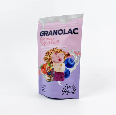 Custom Logo Doy Pack Stand Up Bag Makanan Fleksibel Kemasan Kantong Produsen Zip Lock Stand Up Bags