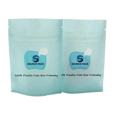 Custom Printing Zipper Tea Sachet Biodegradable Paper Bag Bag Packaging Bags