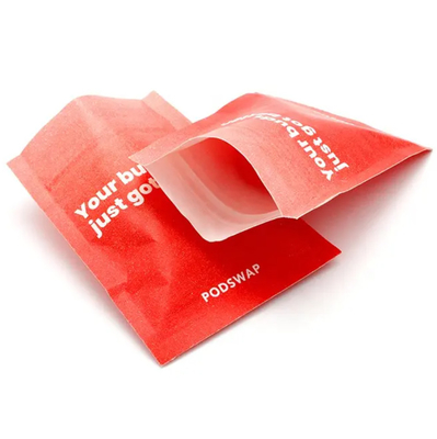 Custom Printing Zipper Tea Sachet Biodegradable Paper Bag Bag Packaging Bags