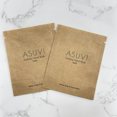 Custom Printing Zipper Tea Sachet Biodegradable Paper Bag Bag Packaging Bags