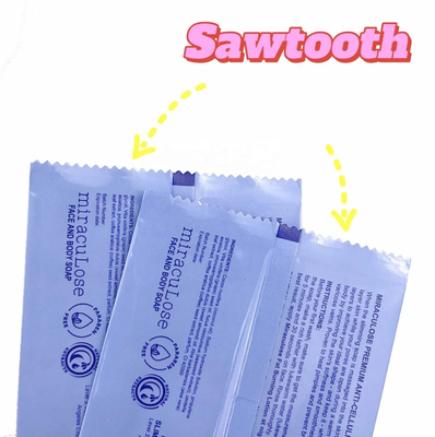 Disesuaikan Cetak Plastik Sachet Kecil Kembali Sisi Segel Kantong Bantal Kantong Sabun Kemasan Mylar Kantong