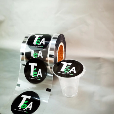 Custom Clear Boba Tea Cup Packaging Roll Plastic Bubble Sealing Film Untuk Kopi Anggur Soda Mineral Water Whisky