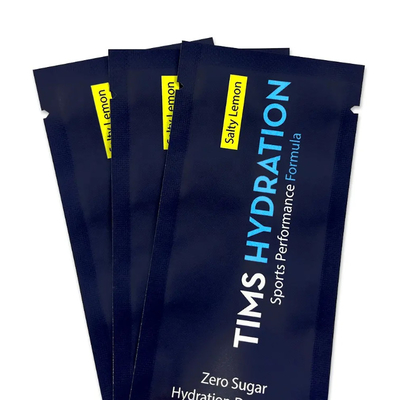 Custom Printed Heat Seal Sampel Sachet Packaging Flat Pocket Tiga Sisi Seal Bag