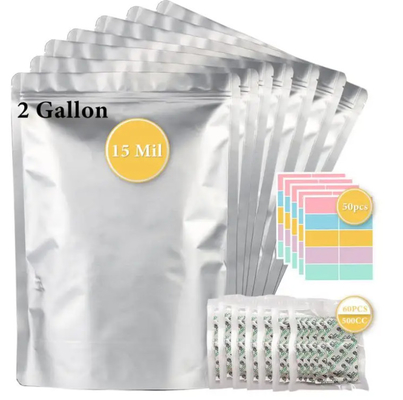Custom Printed Matt Foil Plastic Food Reselable Packaging Bolsa Aluminium Zipper Stand Up Bag dengan Zipper