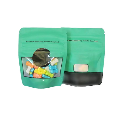 Kantong penyimpanan besar Kontainer plastik tahan air Bubuk rempah-rempah Ziplock Kantong kemasan Kasus kosong berdiri untuk penyimpanan makanan