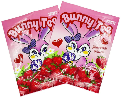 Custom Heat Seal Plastic Back Side Seal Candy Nut Mylar Bag Energy Mushroom Chocolate Bar Pengemasan Kantong Sachet