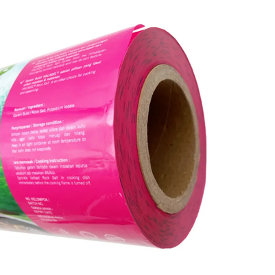 Film cetak khusus Perfume Food Packaging Supplier Food Grade Opp Plastic Food Powder Roll Film