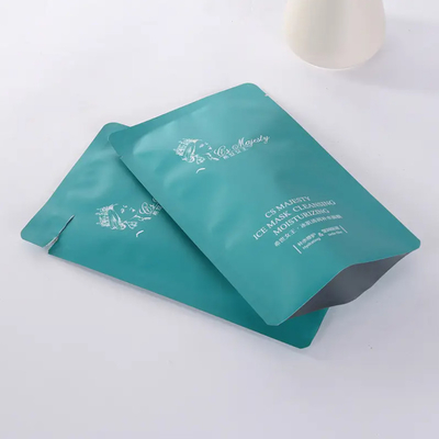 Tas Sampel Kosmetik Foil Aluminium Kecil 3 Sisi Disegel Kantong Kantong Flat Untuk Lotion Skincare Cream Paket