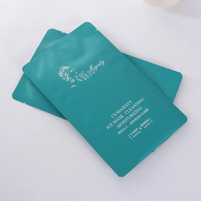 Tas Sampel Kosmetik Foil Aluminium Kecil 3 Sisi Disegel Kantong Kantong Flat Untuk Lotion Skincare Cream Paket