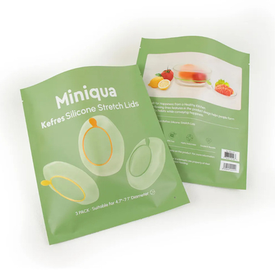 3 Side Sealing Mylar Bag Tanpa Ziplock Bag Heat Sealable Bag Untuk Kemasan Asesoris Kecil