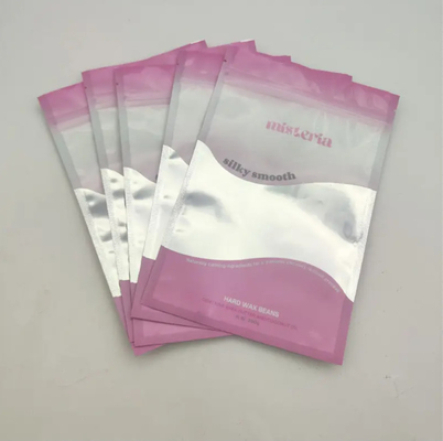 Grosir Logo Custom Zipper Segel Tiga Sisi Plastik Pouching Bag Bag Bag Daur Ulang Kemasan 3 Sisi Segel Bag