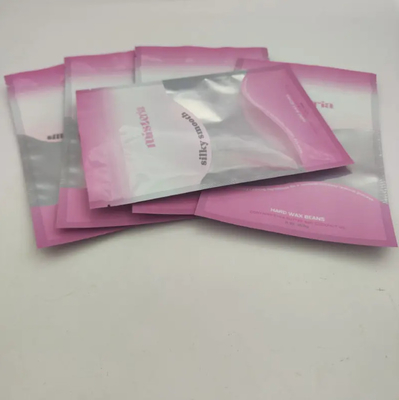 Grosir Logo Custom Zipper Segel Tiga Sisi Plastik Pouching Bag Bag Bag Daur Ulang Kemasan 3 Sisi Segel Bag