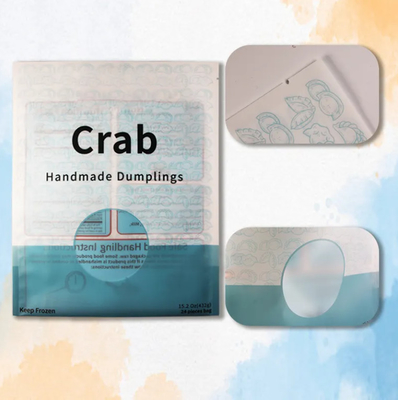 Stand Up Bags dengan Glossy Printing dan Matte Printing Custom Printing dan bahan tahan air mata