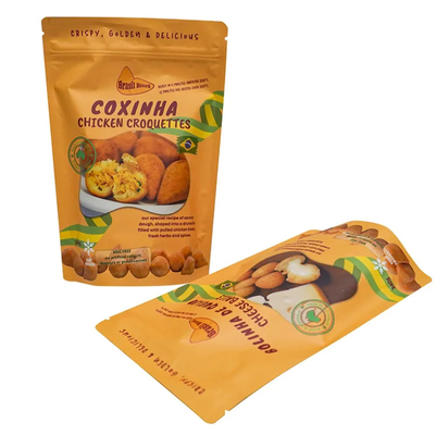 Custom Printed Food Grade Ziplock Snack Custom Plastic Bag Packaging Food Packing Bag