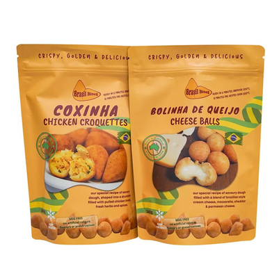 Custom Printed Food Grade Ziplock Snack Custom Plastic Bag Packaging Food Packing Bag