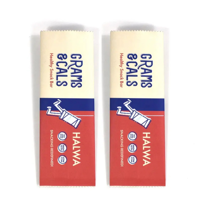 Custom Printed Serrated Edge Back Side Seal Plastik Sachet Makanan Biskuit Coklat Cereal Bar Pengemasan Mylar Bag