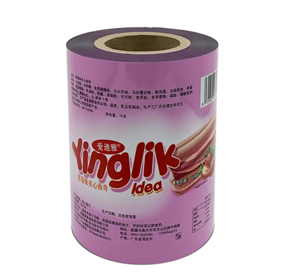 Pakan Fleksibel Kemasan PET Laminating Film Plastik Laminated Film Roll Form Cetak Kelembaban Proof Disesuaikan Lembut