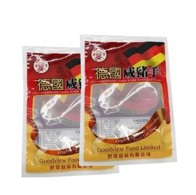 Custom Printed Reusable Vacuum Seal Zip Lock Snack Makanan Daging Sapi Kantong Kemasan Jerky